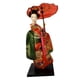 thumbnail image 5 of Muñecas Geisha japonesas étnicas, estatuilla de dama oriental, muñeca Geisha asiática de estilo vintage para decoración de mesa, estante para el hogar Estilo D, 5 of 8