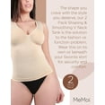thumbnail image 7 of MeMoi Womens 2 Pack Shaping Tank, 7 of 7