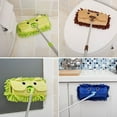 thumbnail image 3 of Wweixi Mini Cleaning Tool Set Bigger Cleaning Area For Kids Childrens Broom Broom Set 2-in-1 Storage green, 3 of 6