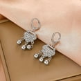 thumbnail image 6 of Teissuly Fashion Eardrop Women's Chinese Wind Bell Earrings Temperament Jewelry, 6 of 7