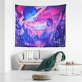 thumbnail image 1 of Tapestry Planetary Wall Room Aesthetic, 150 x 100 cm, microtela, 1 of 2