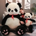 thumbnail image 2 of Nuevo oso de peluche de gran tamaño, juguete de peluche, Panda gigante encantador, muñecos suaves de peluche enormes, regalo de cumpleaños para novia, 2 of 5