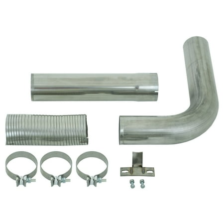 Mbrp Smokers Stack - MBRP Exhaust S8110409 Smokers XP Series Filter Back Stack Exhaust System