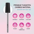thumbnail image 3 of PANA USA 3/32" Tapered Barrel Carbide Nail Bit- (Extra Fine Grit, DLC Black), 3 of 6