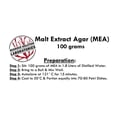 thumbnail image 3 of Malt Extract Agar (MEA) Dehydrated, 100 grams, 3 of 4