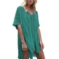 thumbnail image 2 of Bathing Suit Cover Up for Women Summer Crochet Swimsuit Cover Up Swimwear Cover Ups with Tassel Shermie, 2 of 6