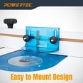 thumbnail image 2 of POWERTEC Full Size Router Bit Guard Kit w/Mounting Hardware, 71538, 2 of 6