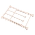 thumbnail image 3 of Estante para trapos de cocina de plástico blanco resistente, plegable, estable y resistente al agua para organizar la cocina, 3 of 8