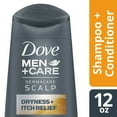 Dove Men+Care Dermacare Scalp 2 in 1 Shampoo & Conditioner Dryness