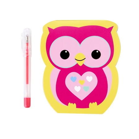 Way To Celebrate Notepad with Pen, Owl
