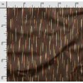 thumbnail image 2 of Soimoi Texture Print, Silk Fabric Decor Sewing Fabric By The Yard- 42 Inch WideDecorative Fabric For Shirts, Suits, Ties-Brown, 2 of 5