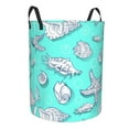 thumbnail image 2 of Easygdp Seashell And Starfish Large Dirty Clothes Hamper, Lightweight Storage Basket, Household Laundry Bag with Handle - Medium, 2 of 8
