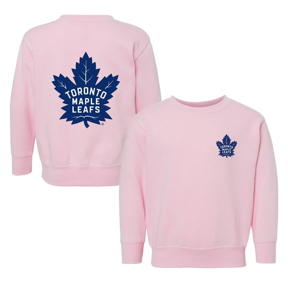Toddler Chad & Jake Pink Toronto Maple Leafs Pullover Sweatshirt