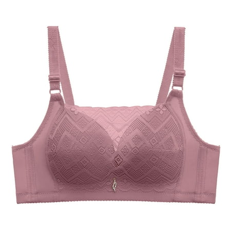 

AIYUQ.U Ladies Push Up Bra Underwear Lace Tube Top Push Up No Steel Ring Ladies Bra Set