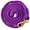 Purple, variant on Tough 1 Braided Cotton Lead with Trigger Bull Snap, White, 8 1/2'