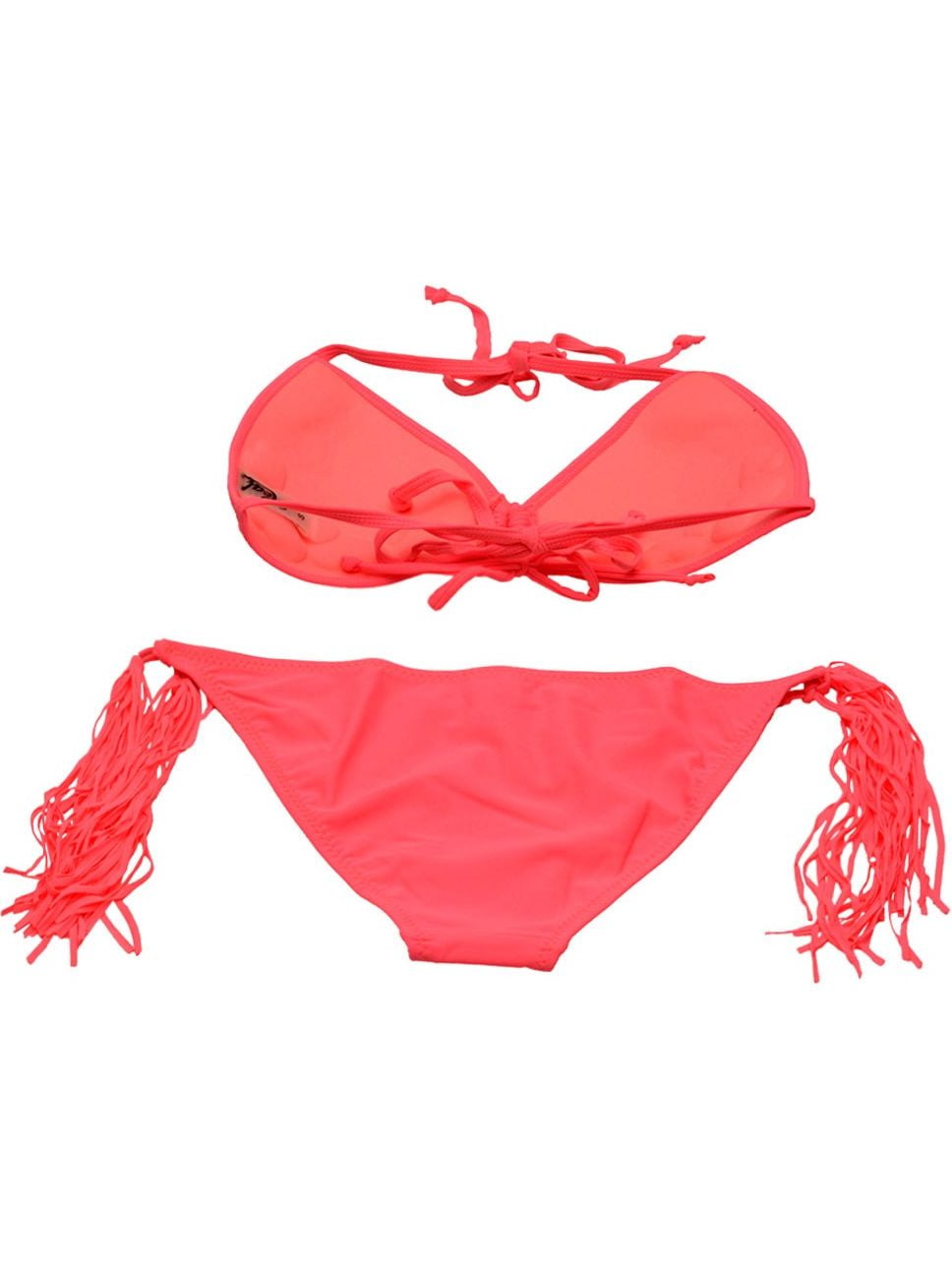 plus size neon pink swimsuit