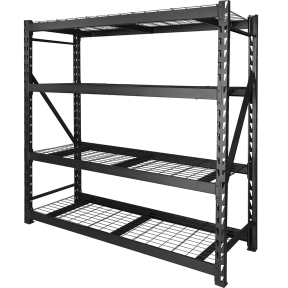 Rack estante anaquel Gutstark Acero Industrial 2.1 Ton 4 Niveles