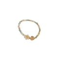 thumbnail image 2 of Sonducket con cuentas de cristal, brazalete bonito, joyería nupcial para aniversario de bodas, cumpleaños, novias, adolescentes, regalo Ropa, zapatos y accesorios Miscelánea Azul púrpura, 2 of 6