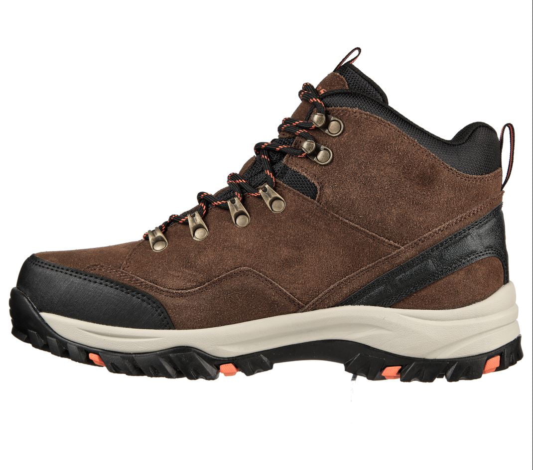 Skechers Men’s Relaxed Fit Relment Pelmo Lace Up Waterproof Hiking Boot ...