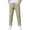 Z01-Khaki, variant on jiaxiM School Uniform Pants for Button Straight Leg Twill Pants Chino High Stretchy Pull-On Relaxed Fit Golf Pants Trousers Pull on Dress Pants