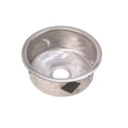 thumbnail image 1 of Elkay SCF16FBSR Mystic Round Flat Bottom Sink in Rugged Satin Stainless Steel, 1 of 4