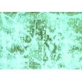 thumbnail image 1 of Ahgly Company Indoor Rectangle Abstract Turquoise Blue Modern Area Rugs, 3' x 5', 1 of 4