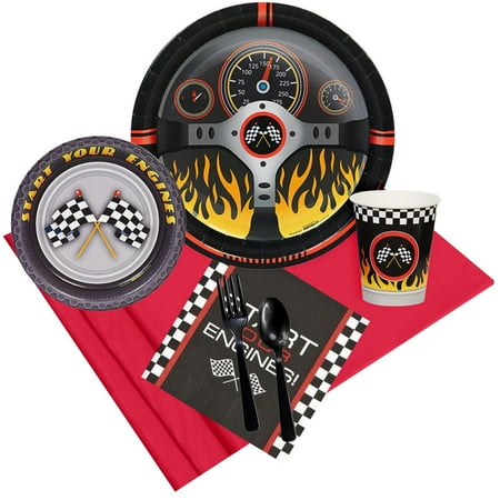 Racecar Racing Party Pack for 8