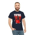 thumbnail image 3 of Atlanta Trae Young Cartoon Basketball Unisex Cotton Tee, 3 of 5