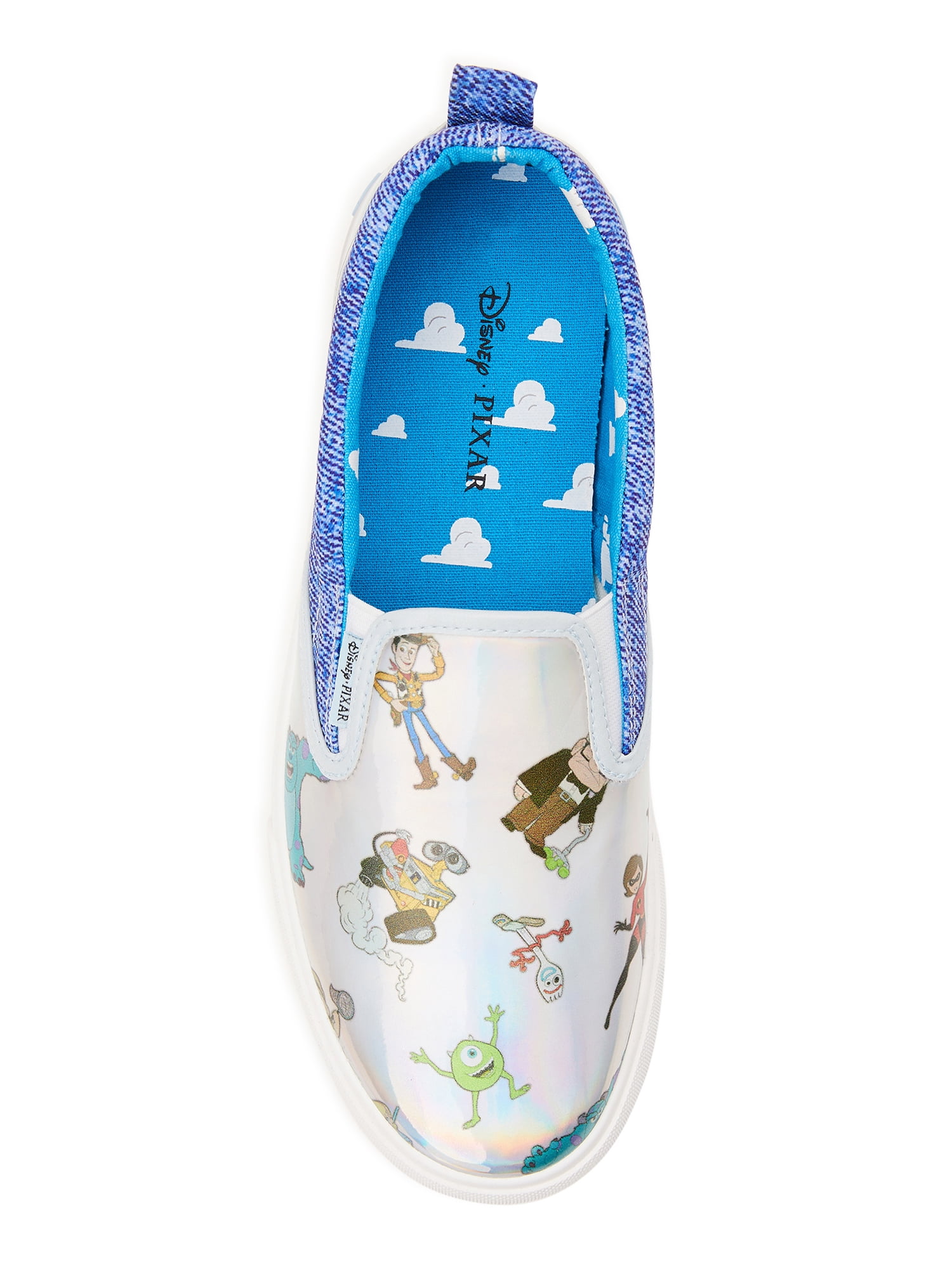 Disney Pixar Women's Slip On Sneakers, Sizes 6-11