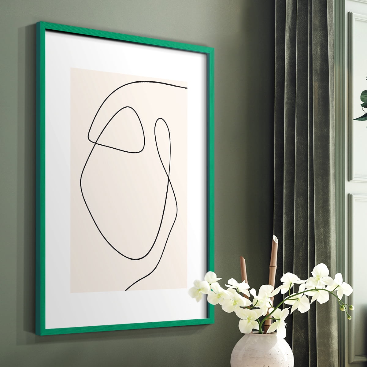 Matisse CCXXVI in Solid Wood 8 x 10 Framed Print
