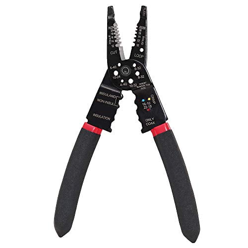Multi Tool Wire Stripper Crimper Screw Bolt / Cutter 8 inch Self