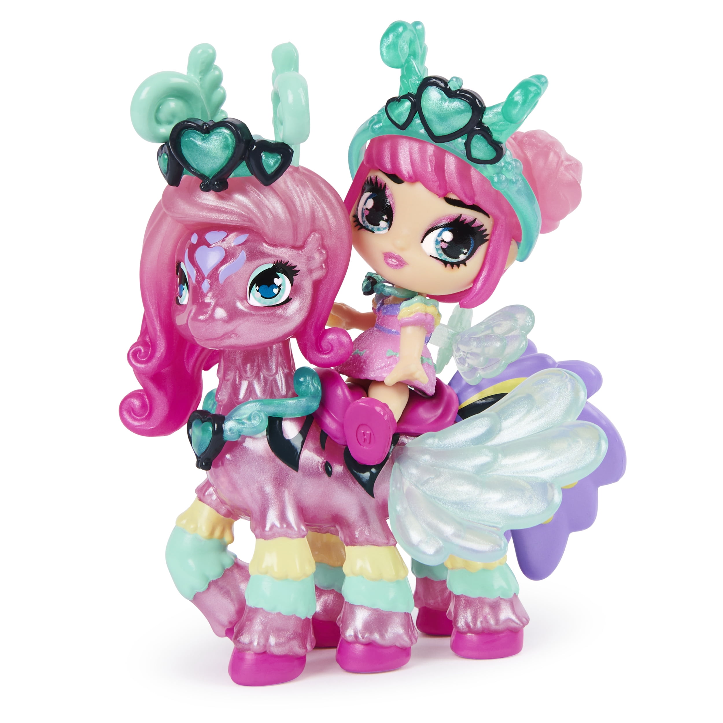 Hatchimals Pixies Riders, Magical Madison Pixie and Butterpuff Glider Hatchimal Set with Mystery