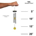 thumbnail image 3 of Woodstock Windchimes Woodstock Chakra Chimes Citrine, Wind Chimes For Outside, Wind Chimes For Garden, Patio, and Outdoor Décor, 17"L, 3 of 7
