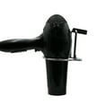 thumbnail image 2 of Evideco  Wall Mount Bathroom Hair Dryer Holder Organizer Chrome Finish - Silver, 2 of 7