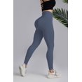 thumbnail image 1 of Suministro directo de fábrica, venta caliente, pantalones de yoga para mujer, sin costuras, tejidos, ajustados, de cintura alta, transpirables, pantalones deportivos de fitness al por mayor, 1 of 5