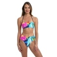 thumbnail image 3 of LA BLANCA Multi Eclectic Shore Bandeau Bikini Swim Top, US 6, NWOT, 3 of 4