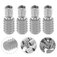 thumbnail image 1 of unbranded 40Ud Clips Metálicos Para Repisas De Cocina Soporte Firme Para Estantes De Madera En Hogar, 1 of 8