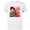 White, variant on Disney and Pixar’s Turning Red Mei Ming Mom the Fierce Queen - Short Sleeve Cotton T-Shirt for Adults - Customized-Navy