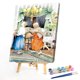 thumbnail image 2 of Cuadros Decorativos Old Girlfriends Paint By Numbers Kit DIY Cuadro de arte sin marco en lienzo Tmvgtek embutido en tela, 2 of 9