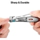thumbnail image 3 of Nail Clippers, Ultra Wide Jaw Opening Toenail Clipper for Thick Nails Stainless Steel Fingernail Clippers for Seniors (Mr1224plus) Ref: 7583, 3 of 4