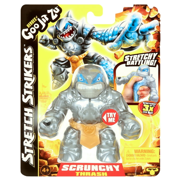 Heroes of Goo Jit Zu Stretch Strikers Thrash Action Figure, Unique