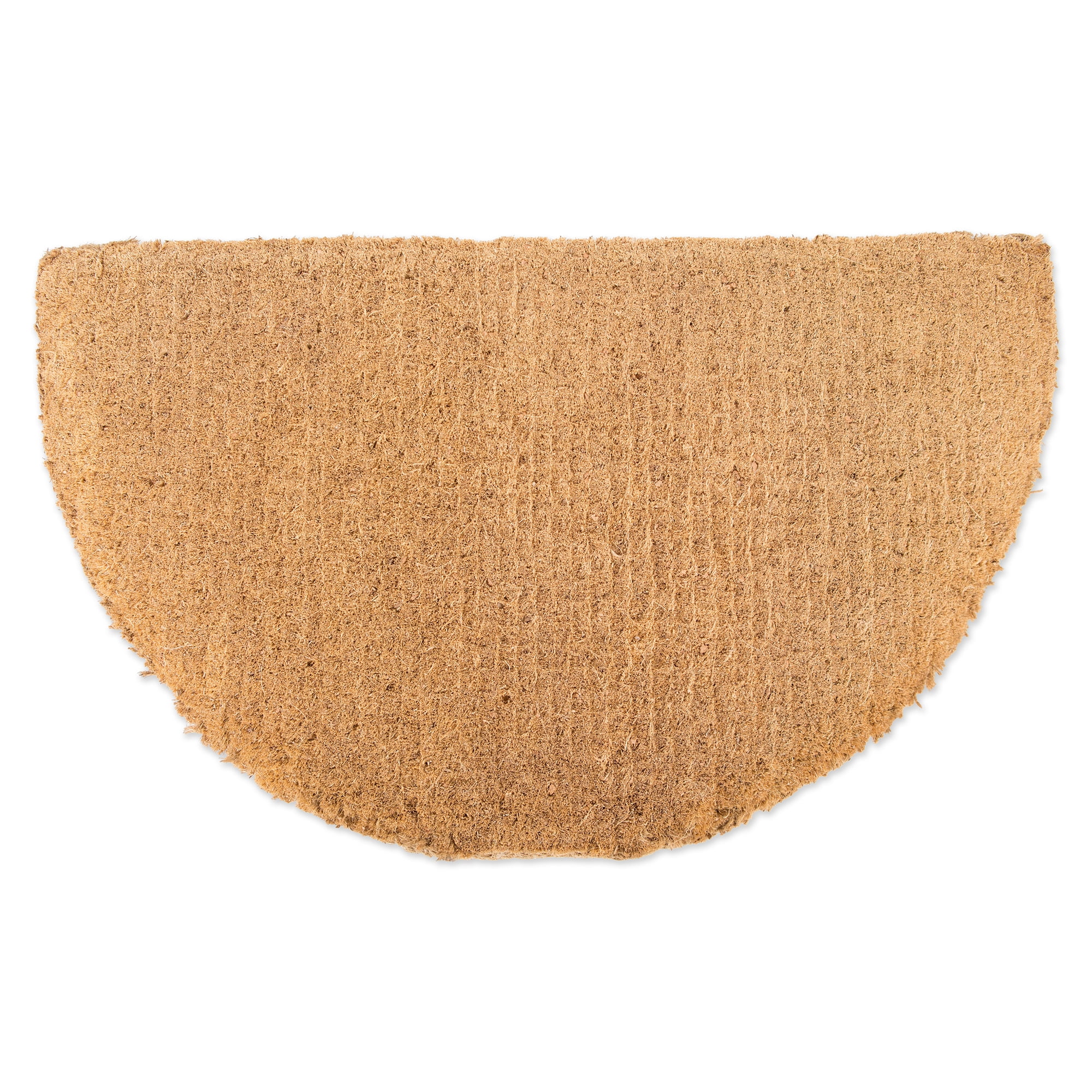 20" x 33" Gold Coir Half Round Doormat