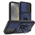 thumbnail image 5 of Elegant Choise Case with Screen Protector with Ring Stand and Slide Camera Lens for Samsung Galaxy S24 Ultra/S24 Plus/S24, Blue, 5 of 16