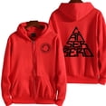 thumbnail image 3 of Canserbero-Sudadera con capucha y cremallera para hombre y mujer, chaqueta de gran tamaño, moda urbana Y2K, abrigo para pareja, primavera y otoño, novedad de 2024, 3 of 5