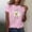 Pink, variant on Women's Short Sleeve Shirt Cotton T Shirts TShirts Graphic Summer Oversized Tshirts for Women Cheap My Reorder List