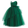 thumbnail image 3 of Girls' Dresses Kids Sleeveless Performance Dress Long Pommel Dress Party Princess Dress Size 4 Y-5 Y, 3 of 7