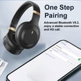 thumbnail image 6 of SPOORYYO Head Mounted Foldable Soft Headband Bluetooth Headphones 5.4 Low Latency High Battery Sports Gaming Earphones, 6 of 6