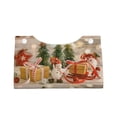 thumbnail image 4 of Kdxio Holiday Christmas Stars Print Tissue Box Cover,Modern PU Leather Rectangular Tissue Box Holder for Bathroom Living Room Bedroom Office Desk Car Home, 4 of 9