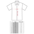 thumbnail image 2 of G-Style USA Boys Junior Kids Youth Guayabera Cuban Short Sleeve Collared Embroidered 4 Pocket Cotton Shirt 2017-KS - Atoll Blue - 20, 2 of 2