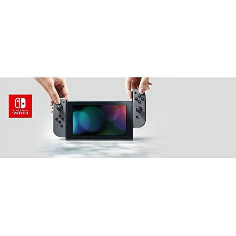 Restored Nintendo Switch With Gray Joy-Con Console Grey